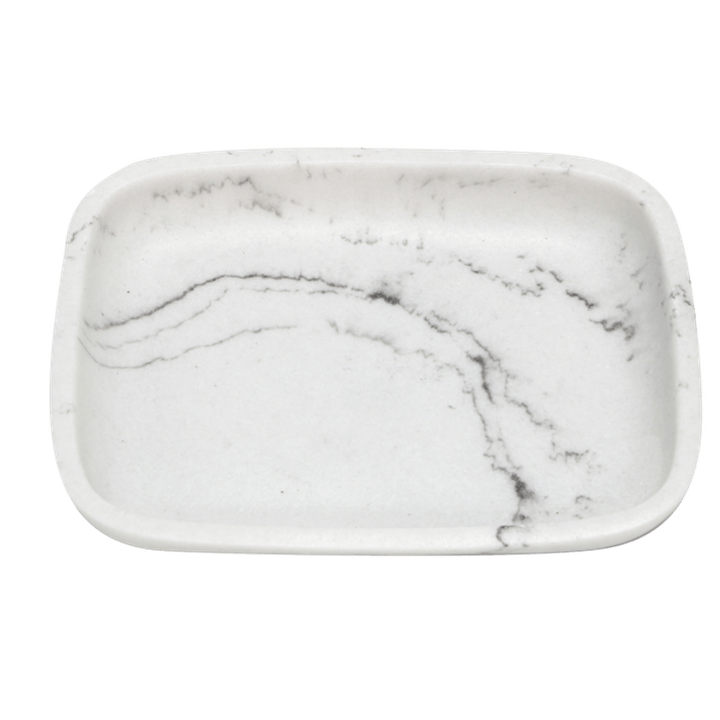 Porta Jabón Plato Tipo Marmol 1 Pz