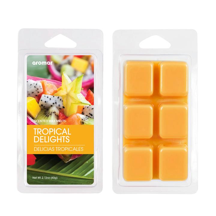 Cubos De Cera 6 Cubos Delicia Tropical 1 Pz
