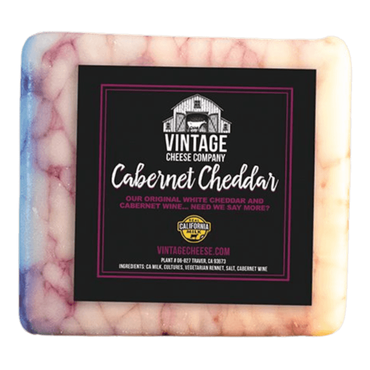 Queso Cheddar Vintage Cheese Company Cabernet 225 G