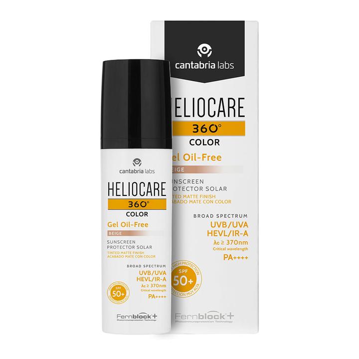 Protector Solar Heliocare 360° Fps 50 Tono Beige 50 Ml