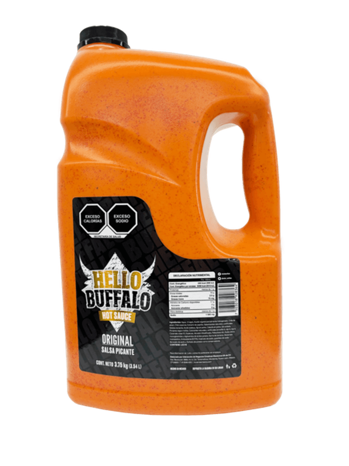 Hello Buffalo Salsa Original Para Alitas 3.75 Kg
