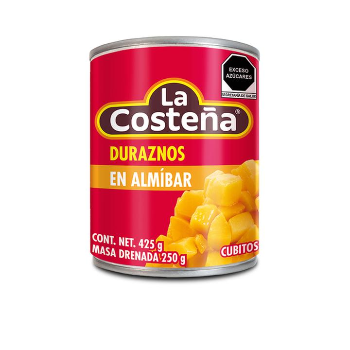 Duraznos Almíbar Cubitos 425 G