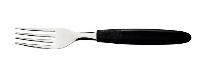 Tenedor Mesa Ipanema Negro Acero Y Plastico Ipanem 1 Pz