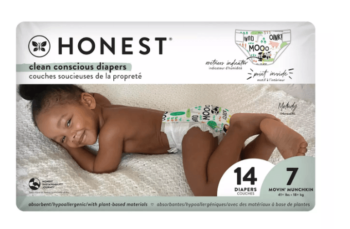 Pañal The Honest Company Etapa 7 Con 14 Pz