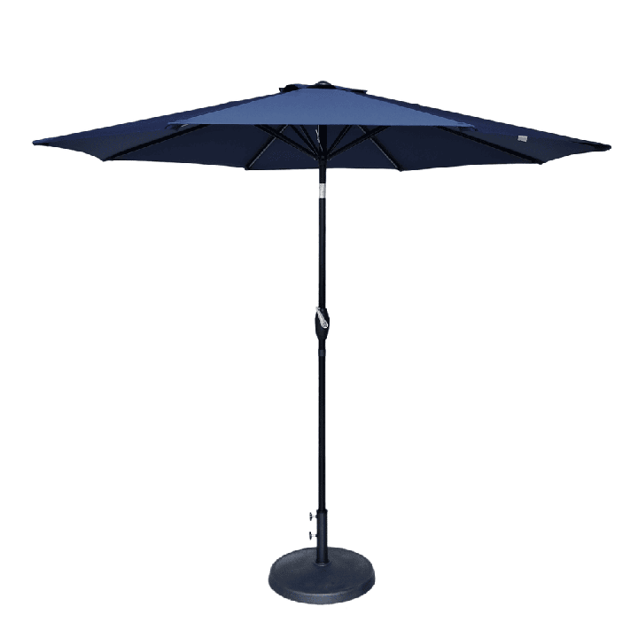 Sombrilla Para Exterior Outdoor Solutions Color Azul 2.7 M