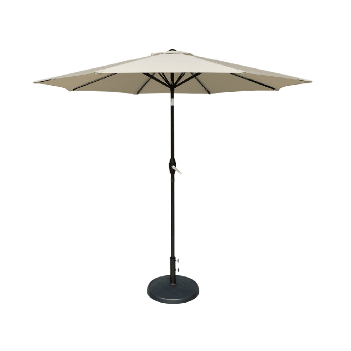 Sombrilla Para Exterior Outdoor Solutions Color Beige 2.7 M