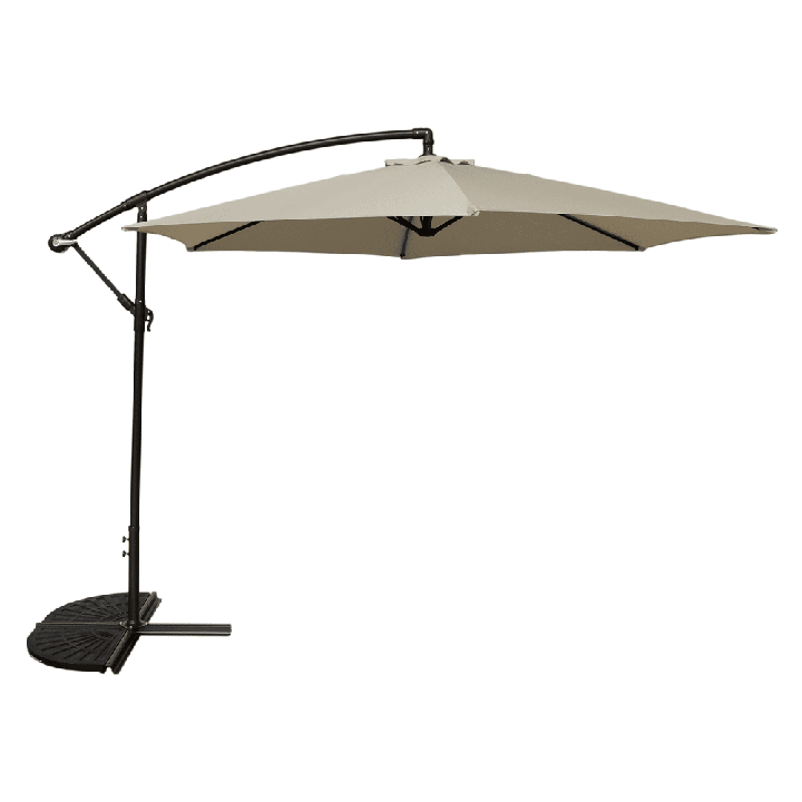 Sombrilla Para Exterior Outdoor Solutions Color Beige 3 M