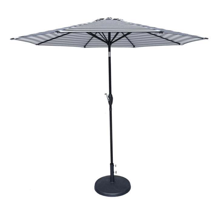 Sombrilla Para Exterior Outdoor Solutions Estampado De Líneas 2.7 M