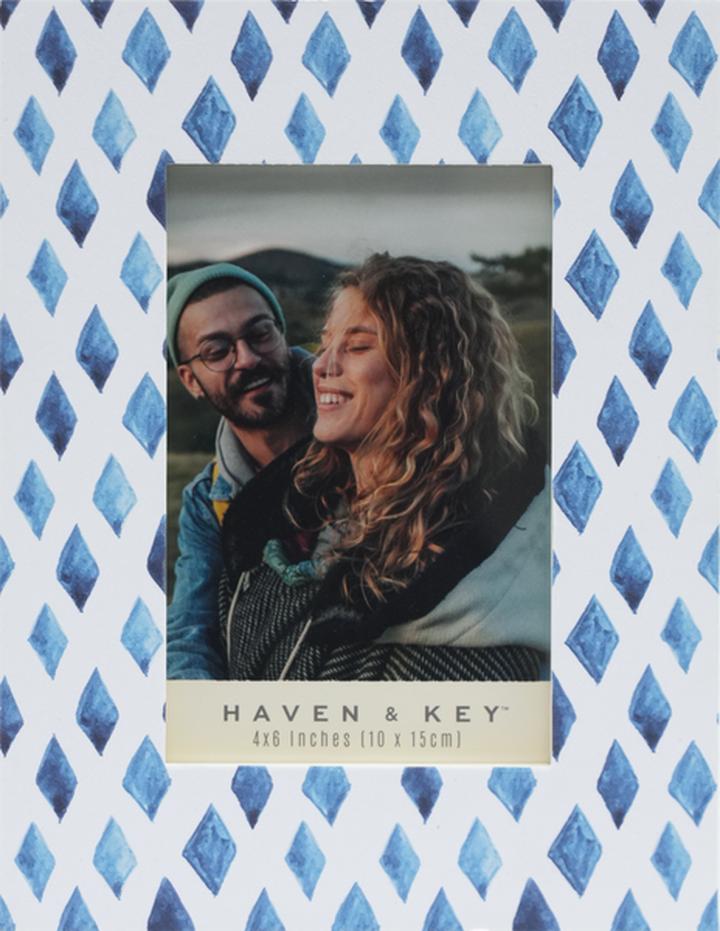Portarretrato Haven & Key Azul