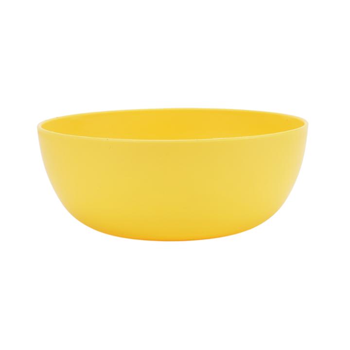 Bowl Dinning Style De Plástico Amarillo
