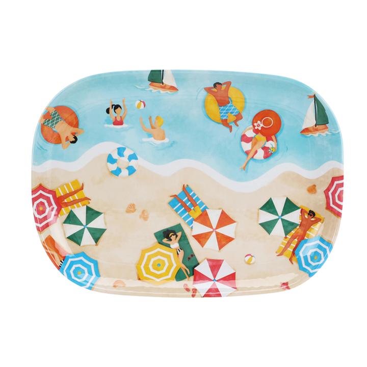 Bandeja Dinning Style De Verano Multicolor