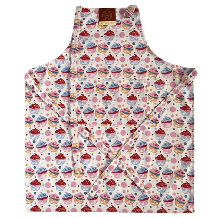 Delantal Haven & Key Cupcake Multicolor