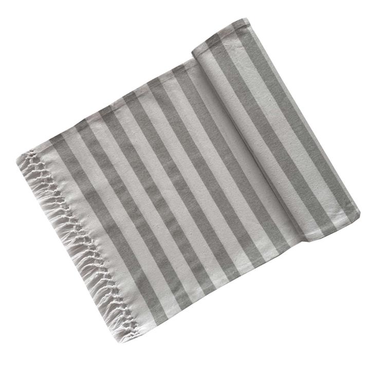 Camino De Mesa Haven & Key Hampton Gris Blanco
