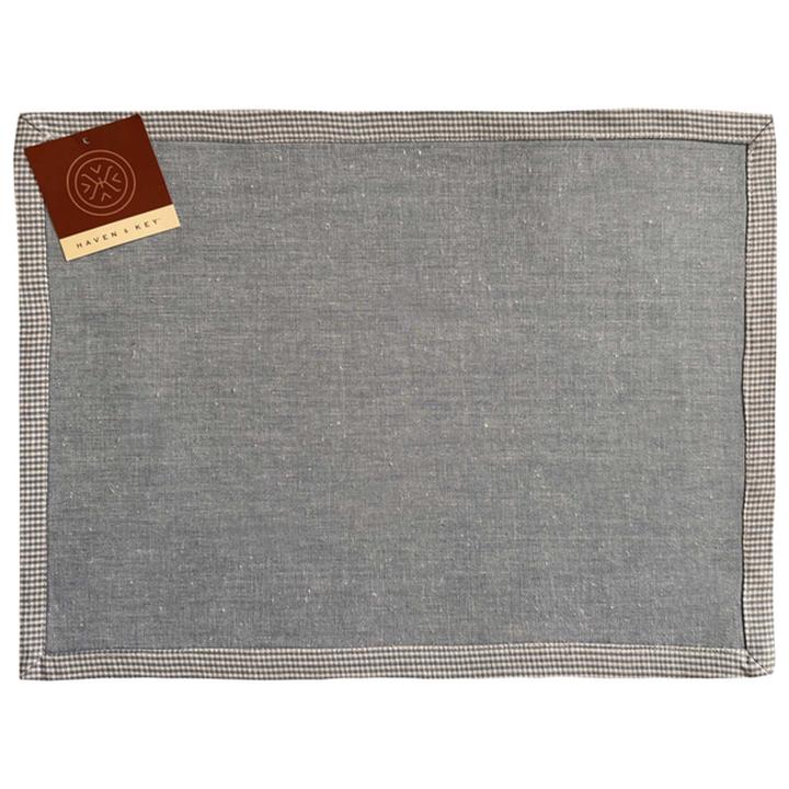 Mantel Individual Haven & Key Farmhouse Azul