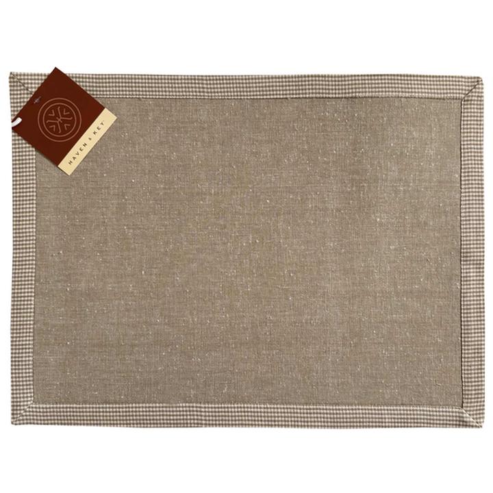 Mantel Individual Haven & Key Farmhouse Beige