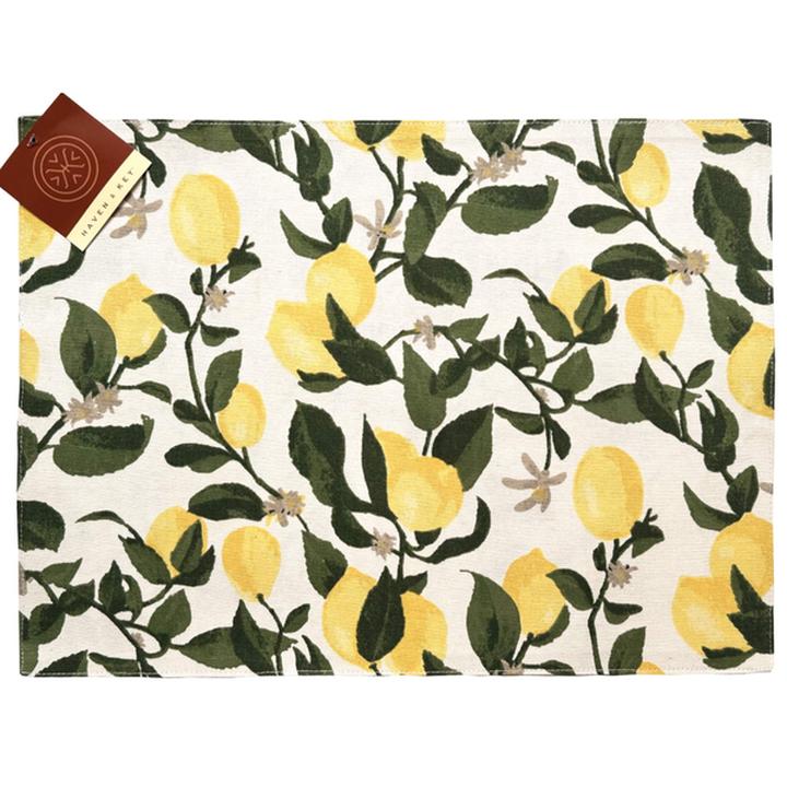 Mantel Individual Haven & Key Citrus Multicolor