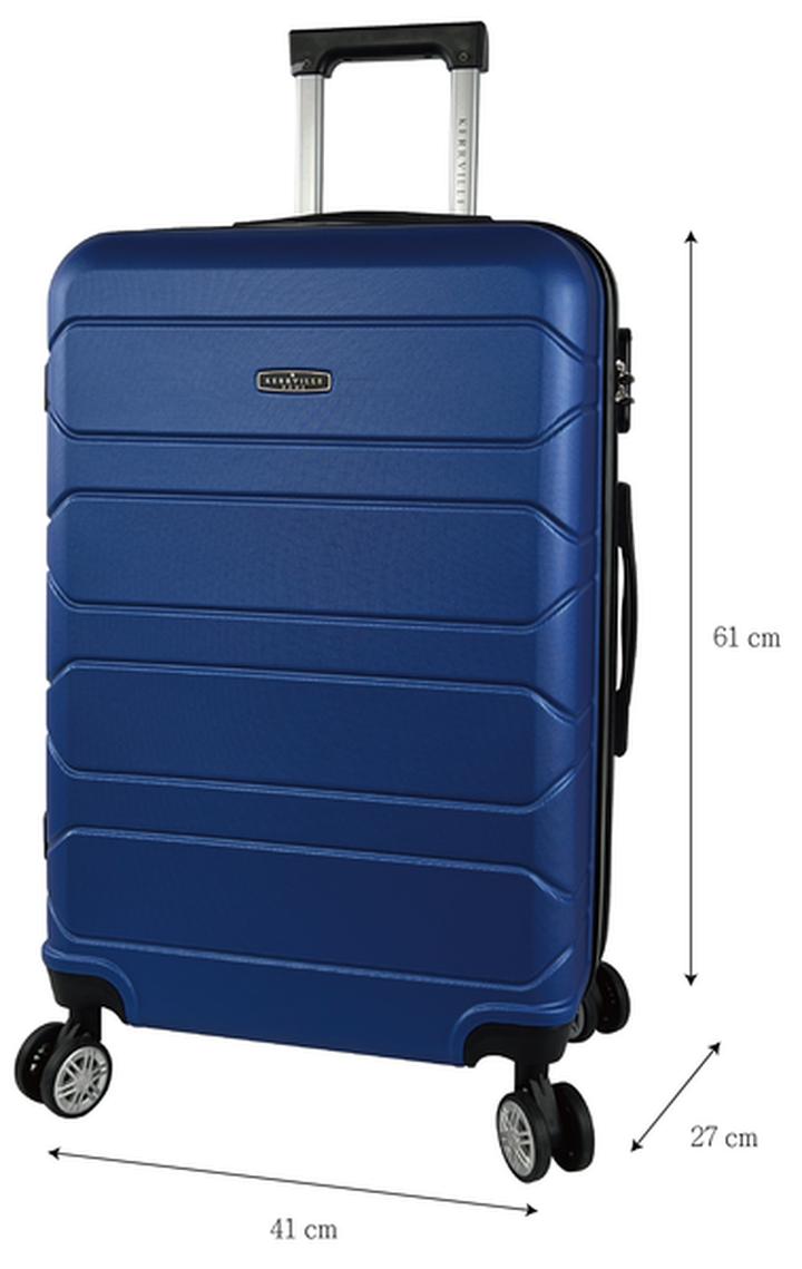 Maleta Abs 24" Color Azul