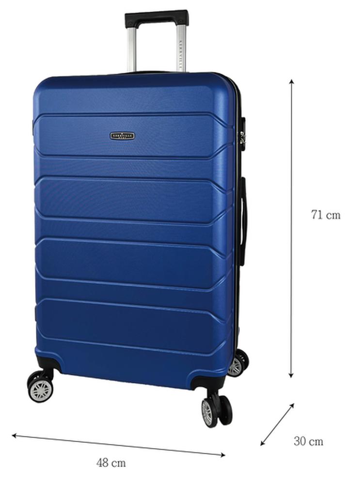 Maleta Abs 28" Color Azul