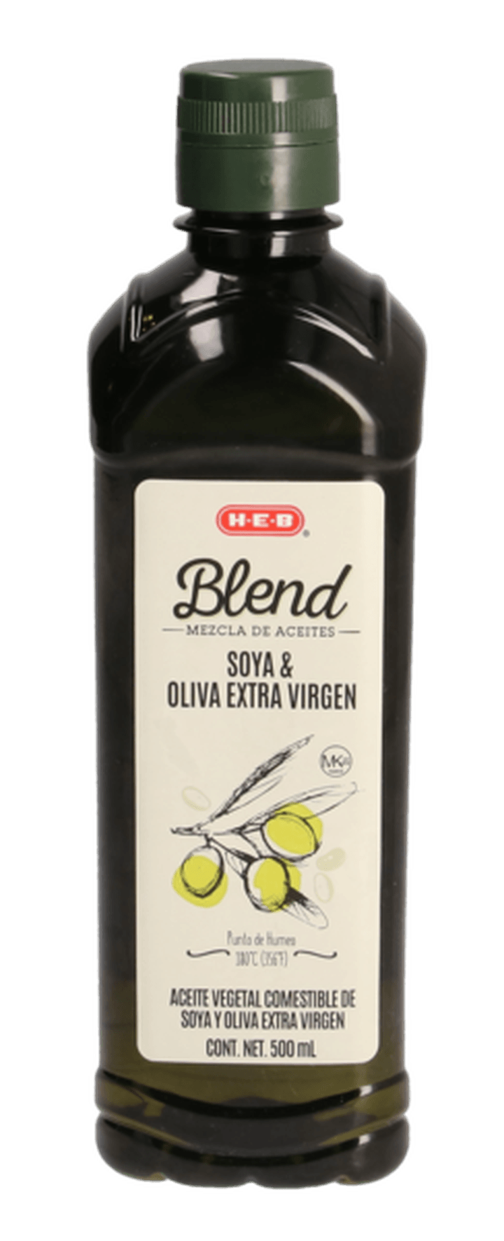 Aceite 500ml Oliva Y Soya 500 Ml