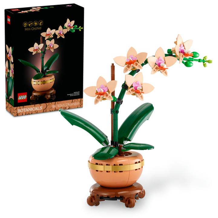 Lego Botanical Miniorquídea Planta Para Regalar 10343