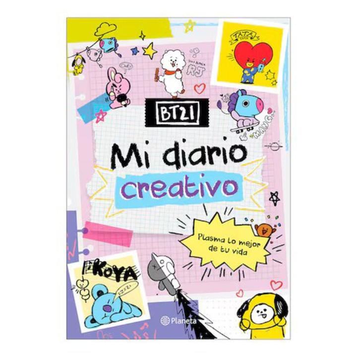 Libro Bt21. Mi Diario Creativo 1 Pz