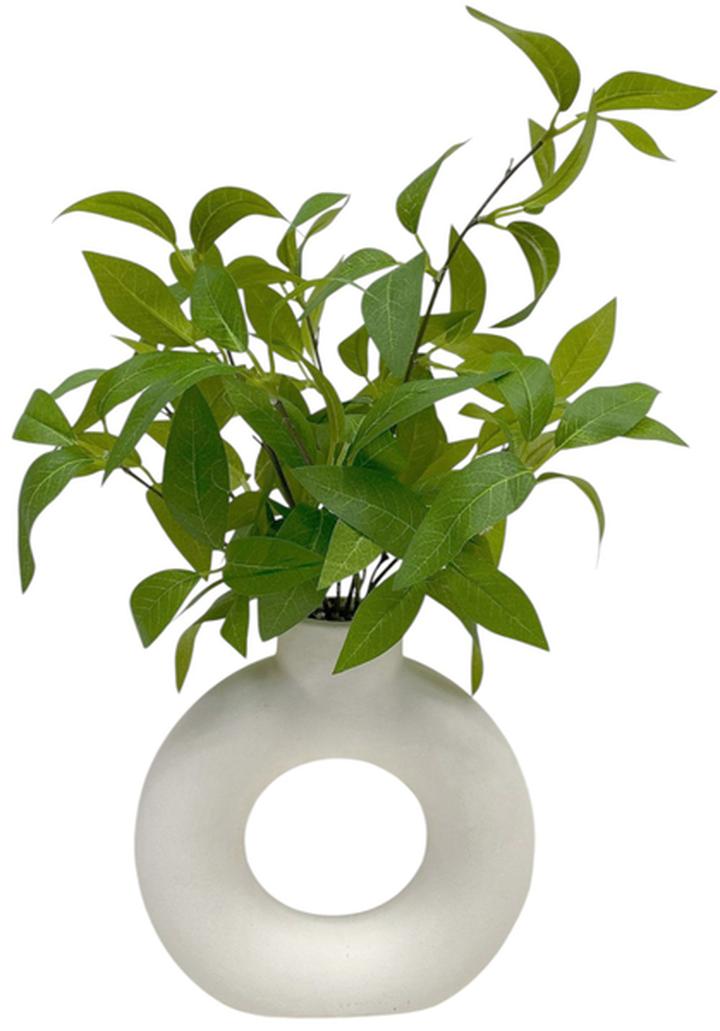 Planta Artificial Haven & Key Hojas De Bambú 45 Cm