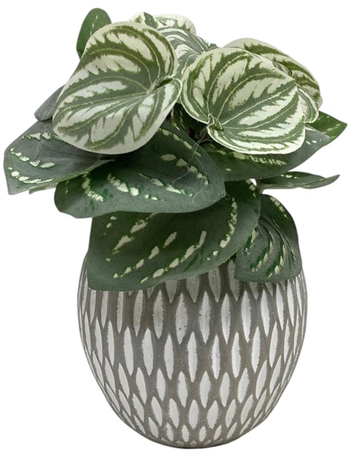 Planta Artificial Haven & Key Con Jarrón Verde 17 Cm