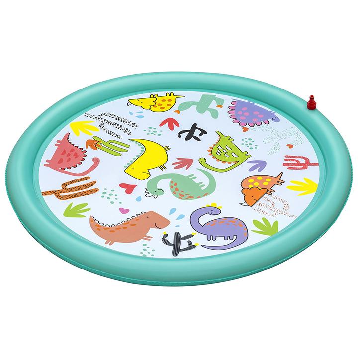 Tapete Inflable Acuático Con Aspersores Bestway Desert Dino