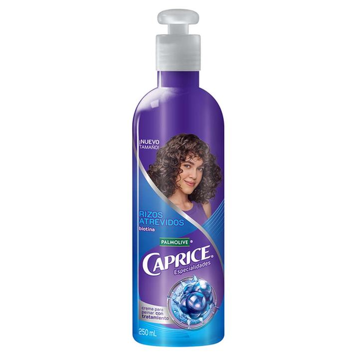 Crema Para Peinar Caprice Especialidades Biotina Rizos Definidos 250 Ml