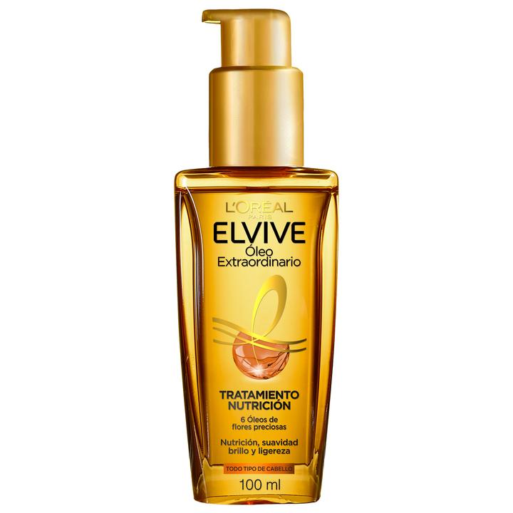 Aceite Capilar L'Oréal Paris Elvive De Óleo Extraordinario 100 Ml