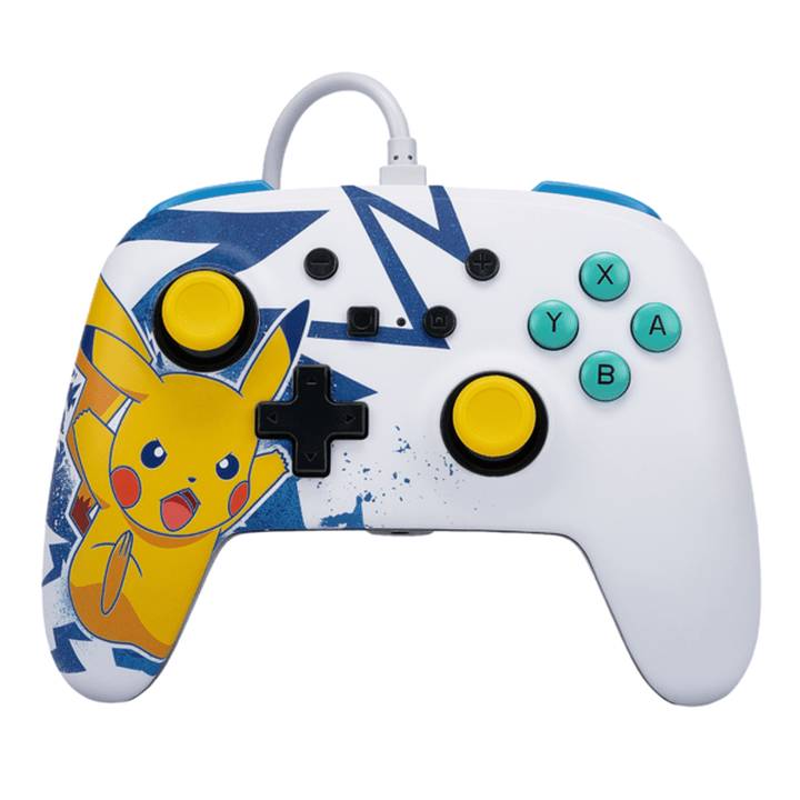 Control Alámbrico Nintendo Pikachu Hi Voltage