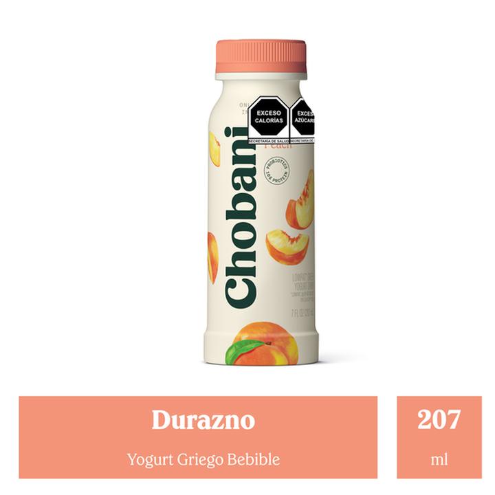 Yogurt Griego Bebible Core Peach 207 Ml
