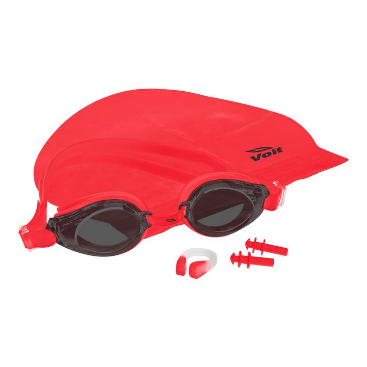 Set Natación Adventure Gorra, Goggle, Tapones Y 1 Pz