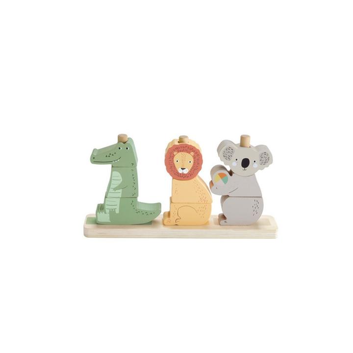 Juguete Animalitos Fisher-Price Apilables De Madera