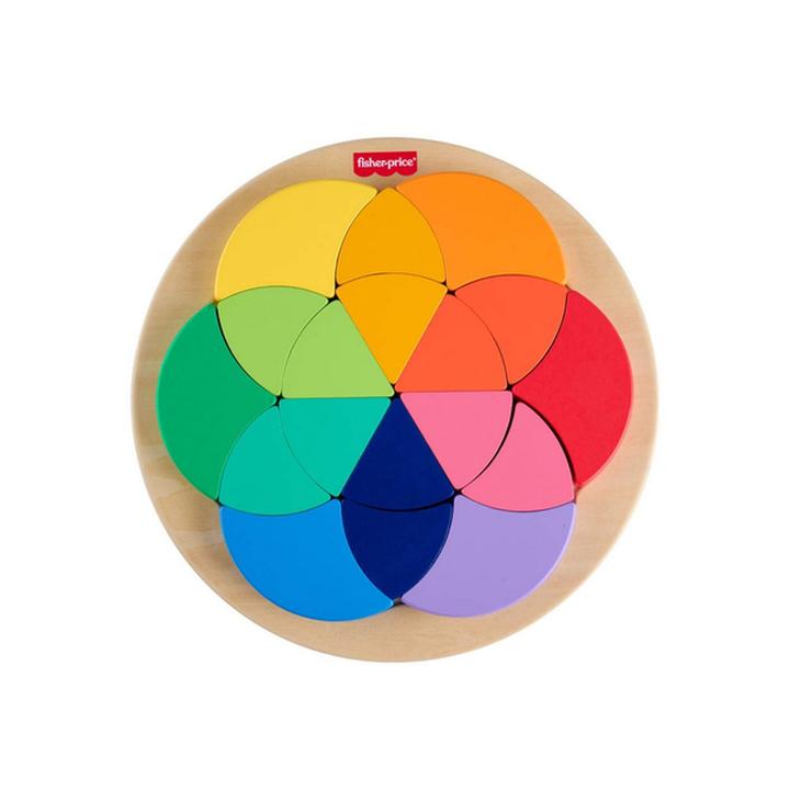 Juguete Rompecabezas Fisher-Price Colorido De Madera