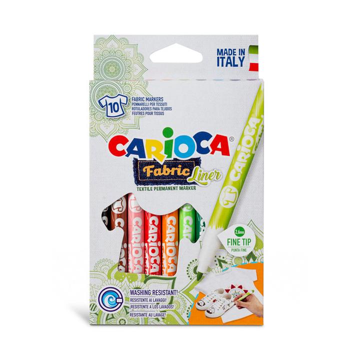 Rotuladores Para Ropa Carioca Con 10 Pz
