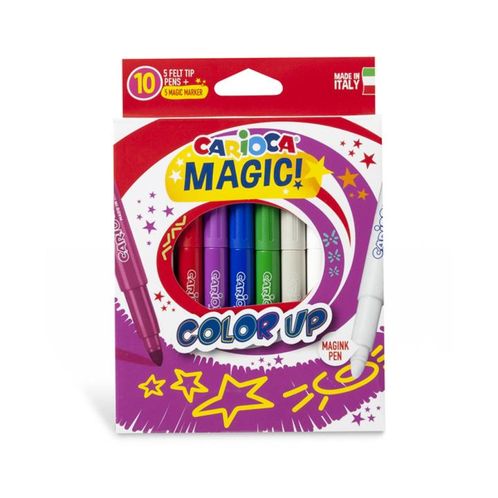 Marcadores Tinta Mágica Carioca Color Up Con 10 Pz