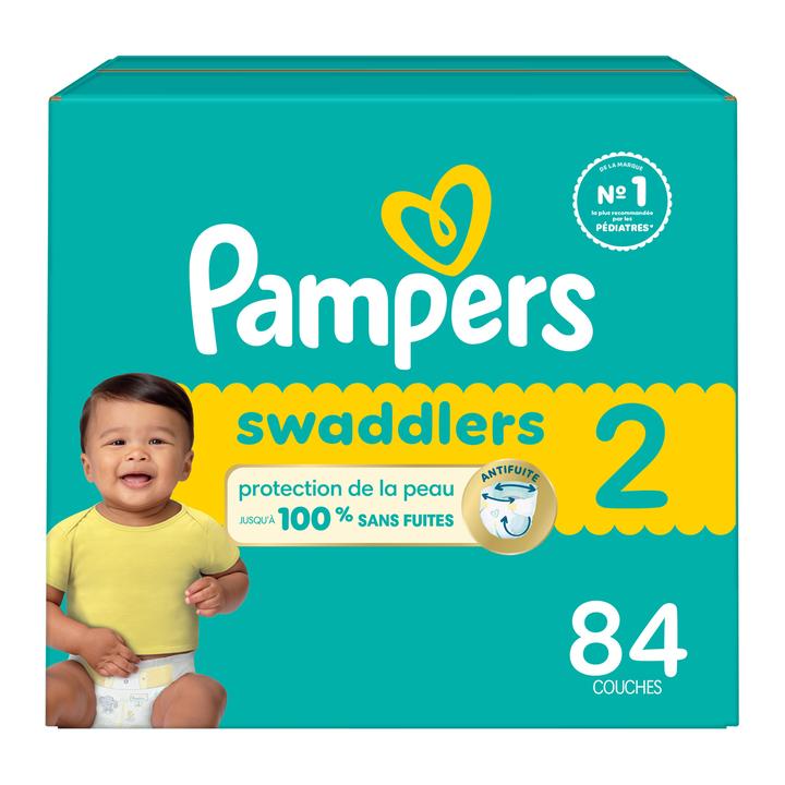 Pampers Pañal Para Bebe Swaddler Super Pañal Par 84 Pz