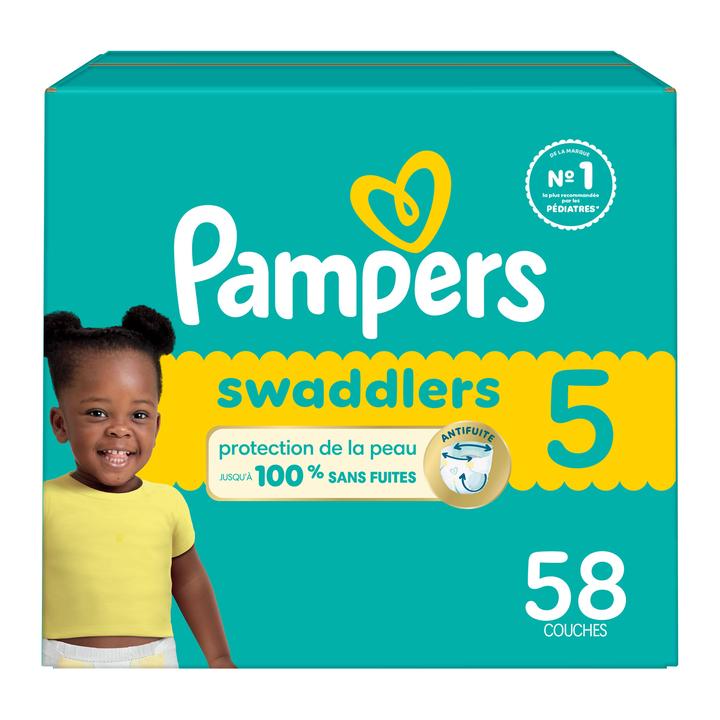 Pampers Pañal Para Bebe Swaddlers Super Pañal Pa 58 Pz
