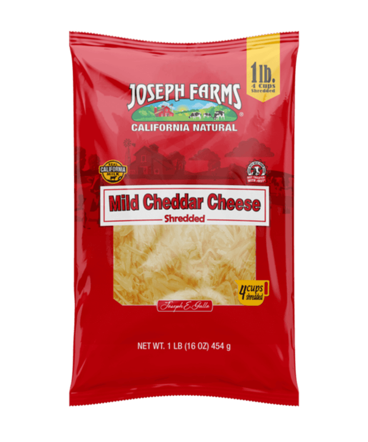 Queso Cheddar Suave Rallado 454 Gr
