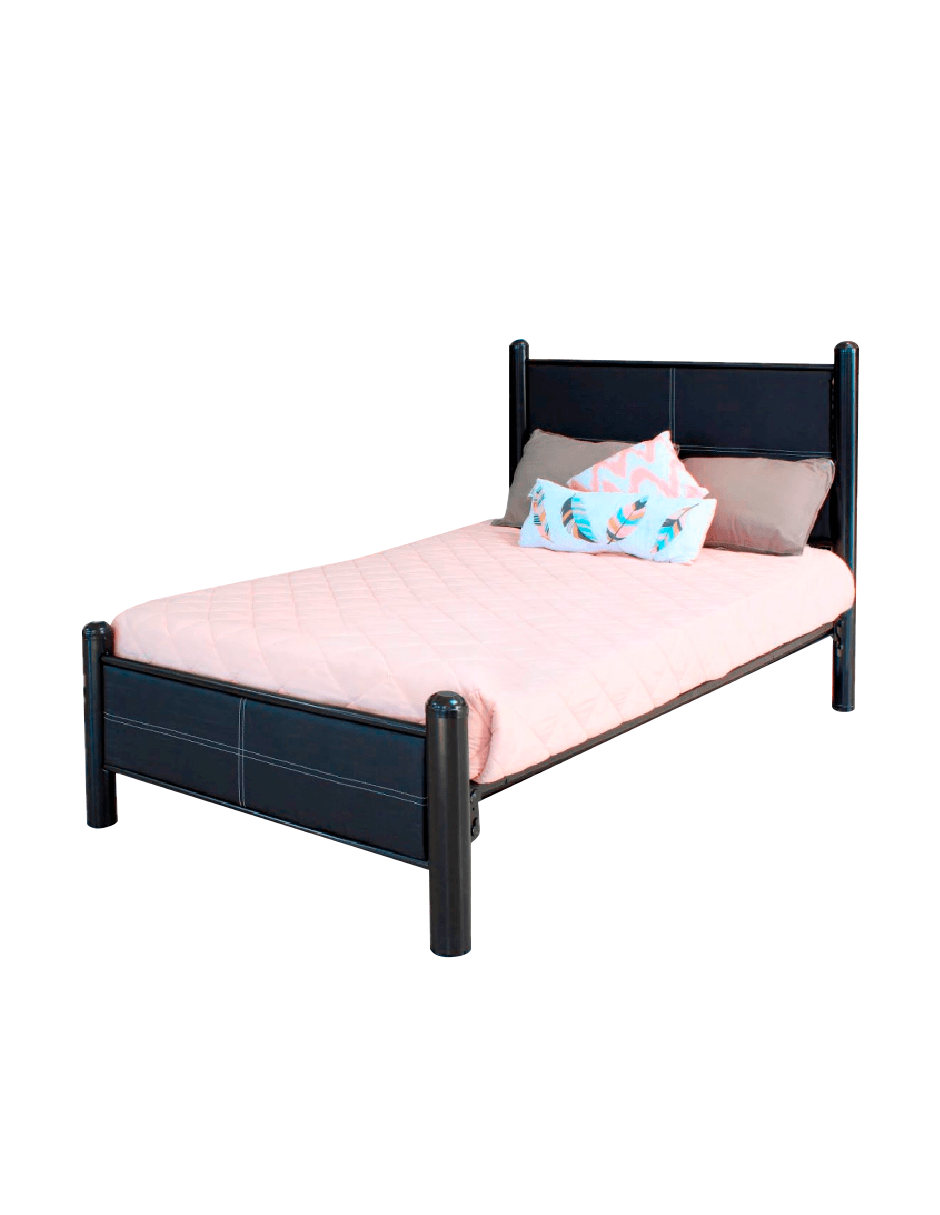 Cama Cruzze Chocolate Individual