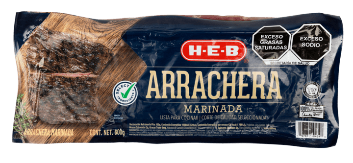 Heb Arrachera Marinada 600 G