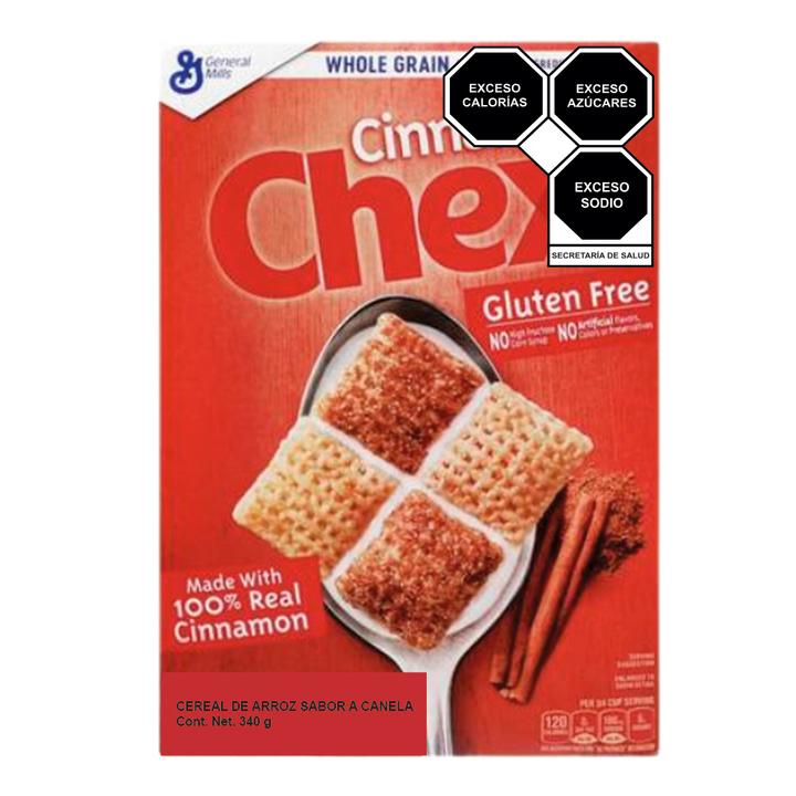 Cereal Chex Rice Cinnamon 340 Gr