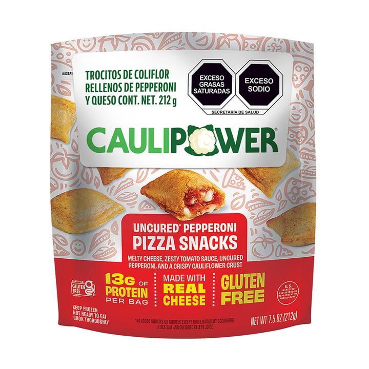 Pizza Bites De Pepperoni Cubiertos De Coliflor Sin Gluten Caulipower 212 G