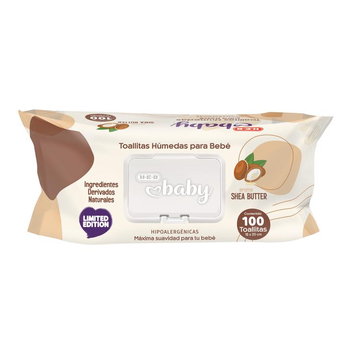 Heb Baby Toallitas Húmedas Shea Butter Con 100 Pz