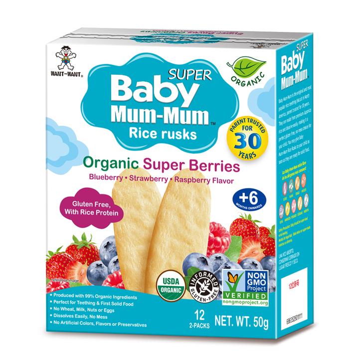 Galleta De Arroz Banana Super Bayas 50 Gr