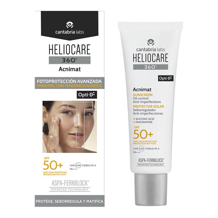 Fotoprotector Solar Anti-Imperfecciones Heliocare 360° Fps 50 Con 50 Ml