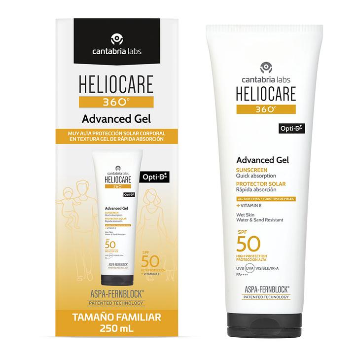 Protector Solar Heliocare 360° Fps 50 Advanced Gel 200 Ml