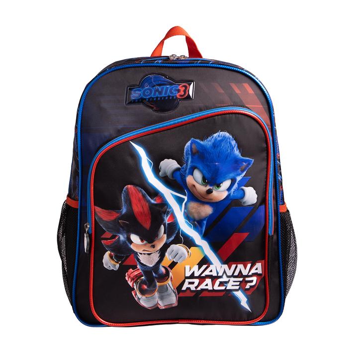Back Pack Primaria Sonic La Pelicula 1 Pz