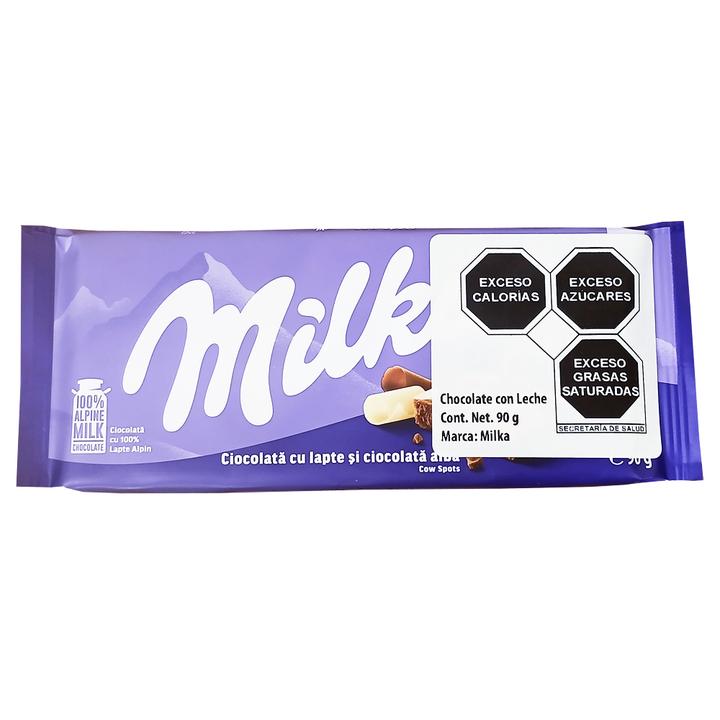 Barra De Chocolate Milka Cow Spots Chocolate 90 G